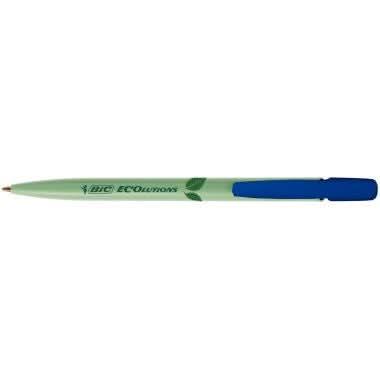 Stylo bille Bic Ecolution Bio-based pointe moyenne bleu - Ma Rentrée Facile