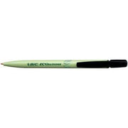 Stylo bille Bic Ecolution Bio-based pointe moyenne noir - Ma Rentrée Facile