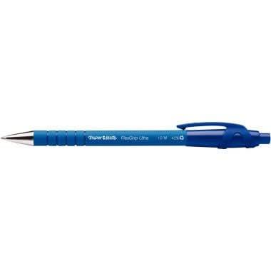 Stylo bille Flexgrip ultra rétractable pointe moyenne bleu - Ma Rentrée Facile