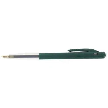 Stylo bille Bic M10 rétractable pointe moyenne vert - Ma Rentrée Facile