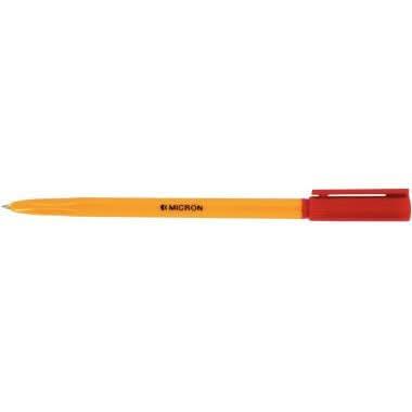 Stylo bille Micron pointe fine 0,7mm rouge - Ma Rentrée Facile