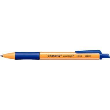 Stylo bille Pointball rétractable pointe moyenne bleu - Ma Rentrée Facile