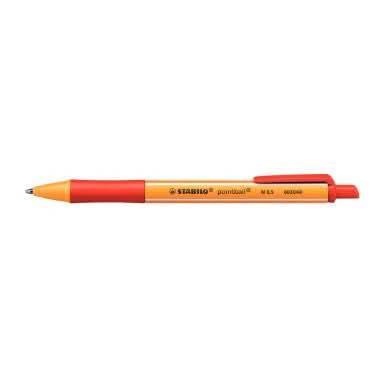 Stylo bille Pointball rétractable pointe moyenne rouge - Ma Rentrée Facile