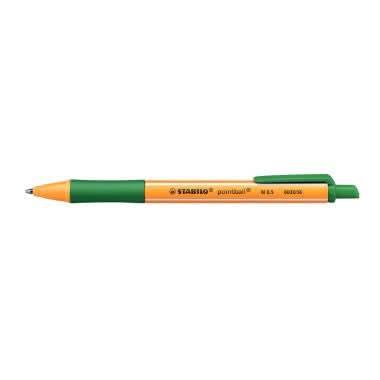 Stylo bille Pointball rétractable pointe moyenne vert - Ma Rentrée Facile