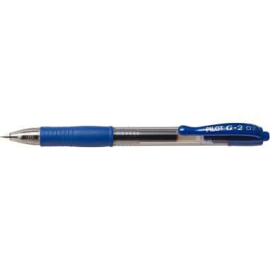 Stylo bille rétractable G-2 pointe moyenne bleu - Ma Rentrée Facile