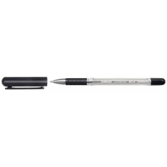 Stylo bille Softgrip pointe moyenne noir - Ma Rentrée Facile