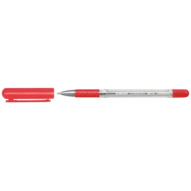 Stylo bille Softgrip pointe moyenne rouge - Ma Rentrée Facile