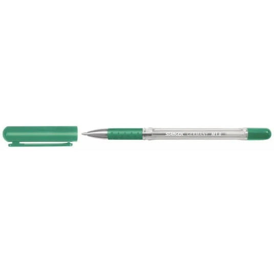 Stylo bille Softgrip pointe moyenne vert - Ma Rentrée Facile