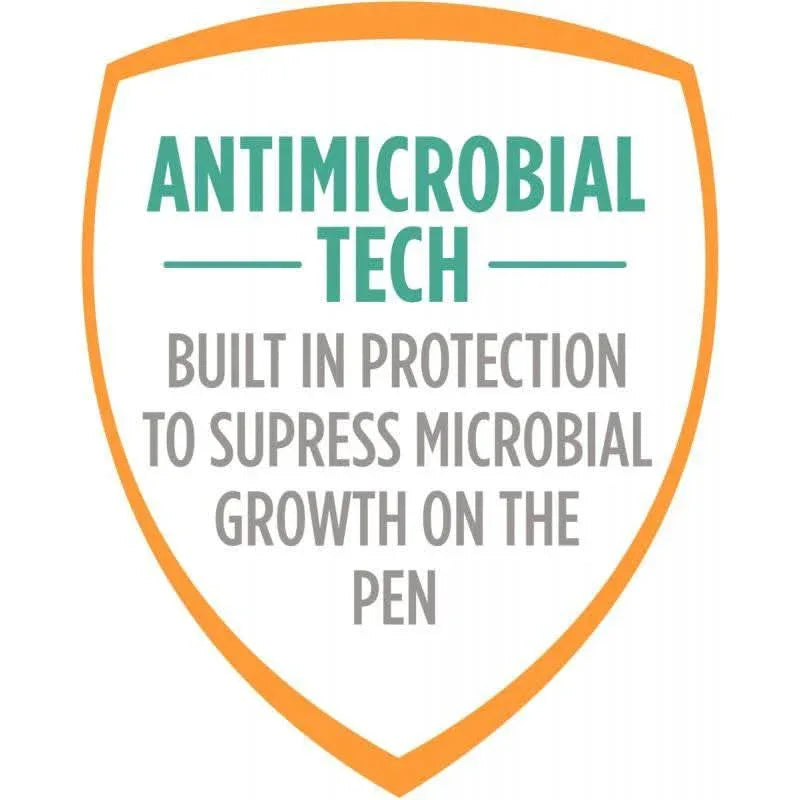 Stylo bille stylet Antimicrobial clic noir - Ma Rentrée Facile