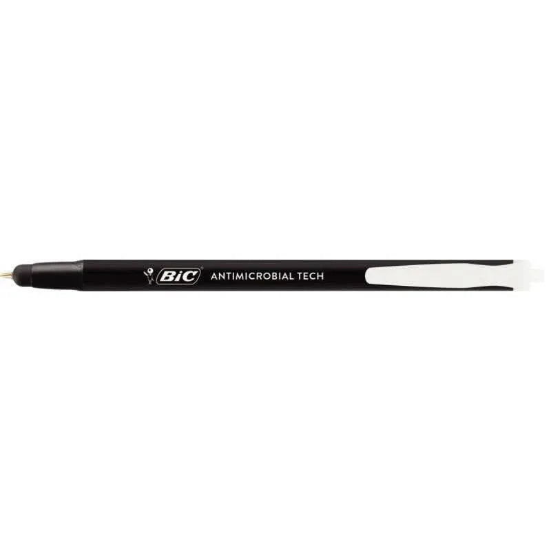 Stylo bille stylet Antimicrobial clic noir - Ma Rentrée Facile