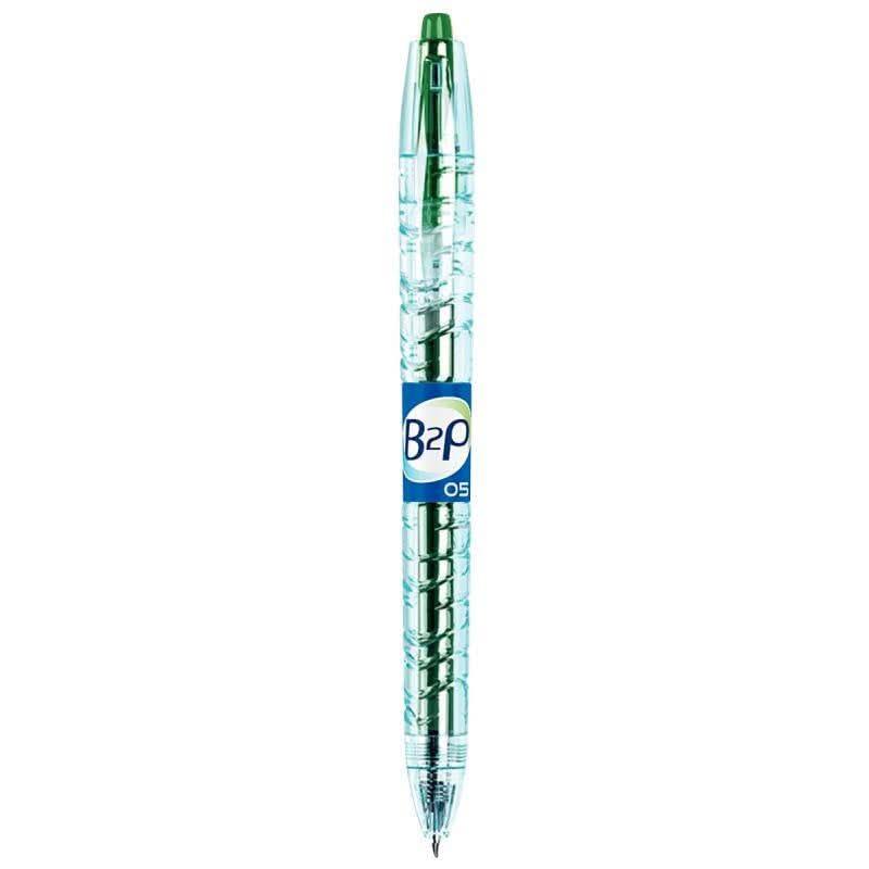 Stylo gel rétractable Pilot B2P 0,7 mm vert - Ma Rentrée Facile