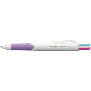 Stylo Inkjoy Quatro Grip 4 couleurs pointe moyenne fun - Ma Rentrée Facile