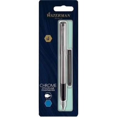 Stylo plume Allure chrome Waterman - Ma Rentrée Facile