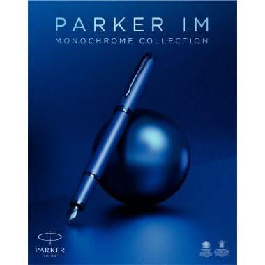 Stylo plume Parker IM monochrome bleu - Ma Rentrée Facile