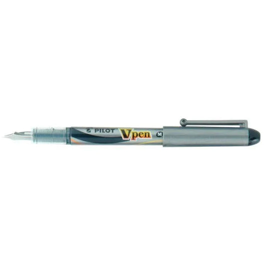Stylo plume jetable Pilot V-Pen pro noir - Ma Rentrée Facile
