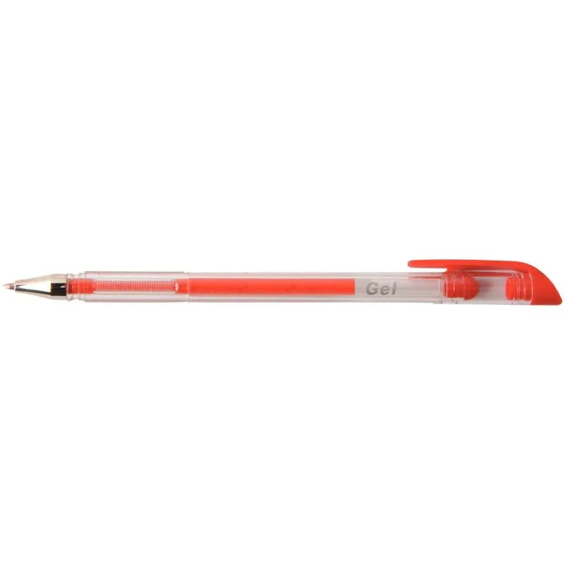 Stylo roller gel écriture 0,6 mm rouge - Ma Rentrée Facile