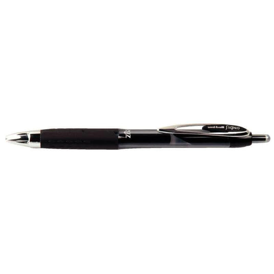 Stylo roller Uniball Signo RT 207 rétractable noir - Ma Rentrée Facile