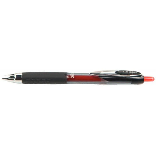 Stylo roller Uniball Signo RT 207 rétractable rouge - Ma Rentrée Facile