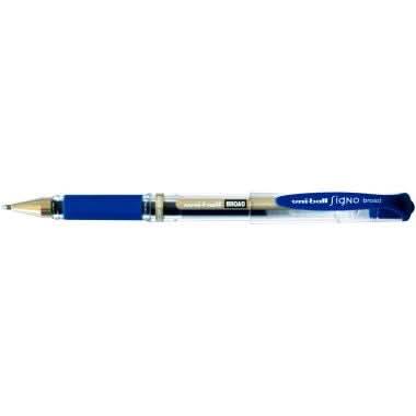 Stylo uni Signo Broad gel impact bleu - Ma Rentrée Facile