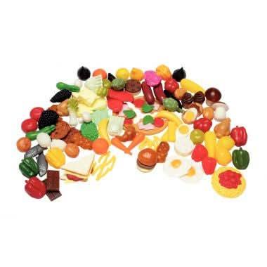 Super food set de 114 aliments en plastique - Ma Rentrée Facile