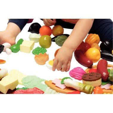 Super food set de 114 aliments en plastique - Ma Rentrée Facile