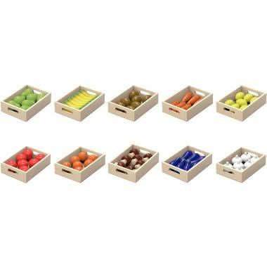 Superfood set en bois, 10 cagettes - Ma Rentrée Facile