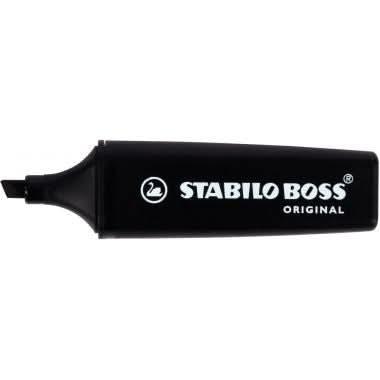 Surligneur STABILO BOSS nature noir - Ma Rentrée Facile