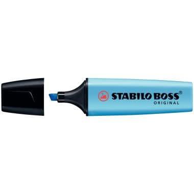 Surligneur STABILO BOSS bleu - Ma Rentrée Facile