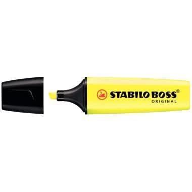 Surligneur STABILO BOSS jaune - Ma Rentrée Facile