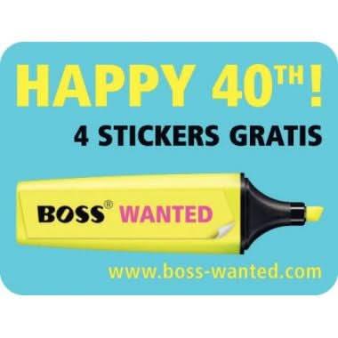 Surligneur STABILO BOSS jaune - Ma Rentrée Facile