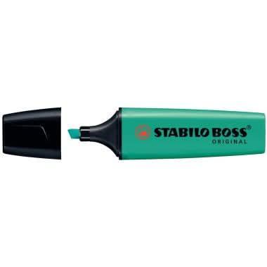 Surligneur STABILO BOSS turquoise - Ma Rentrée Facile
