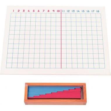 Tableau des additions Montessori - Ma Rentrée Facile