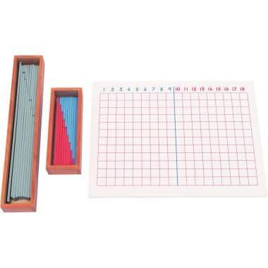 Tableau des soustractions Montessori - Ma Rentrée Facile