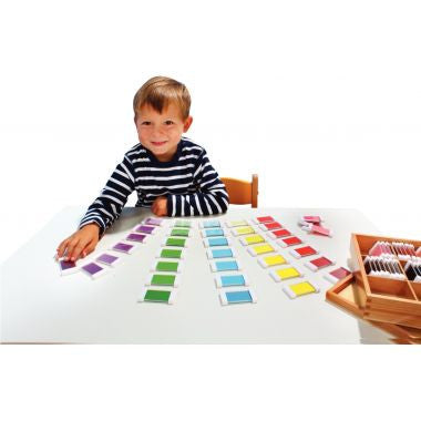 Tablettes des couleurs, gamme économique Montessori