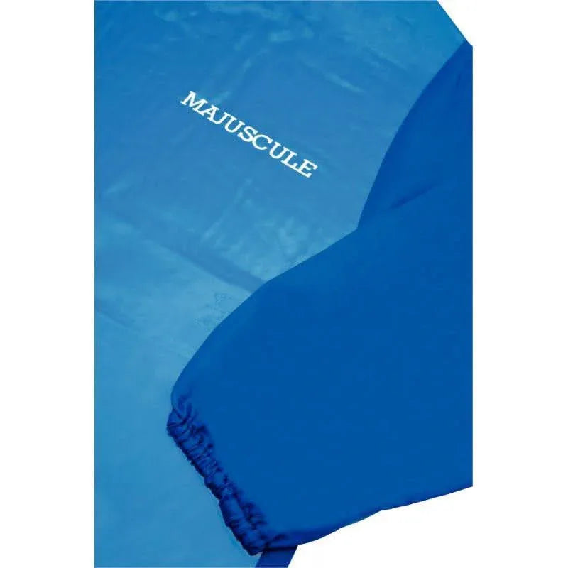 Tablier enfant 6- 8 ans, en toile cirée bleu Majuscule - Ma Rentrée Facile