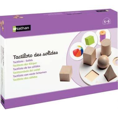 Tactiloto des solides Nathan - Ma Rentrée Facile
