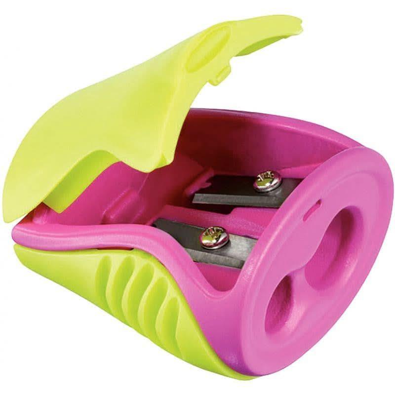 Taille crayons plastique 2 usages BOOGY Maped, coloris aléatoires - Ma Rentrée Facile