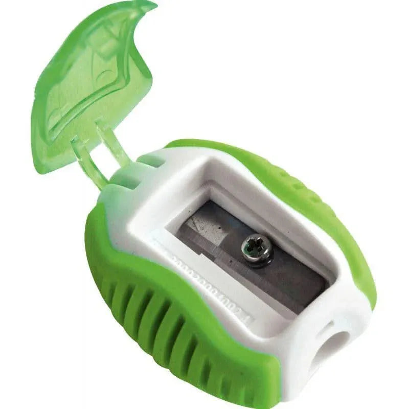 Taille-crayons plastique 1 usage avec réserve Wonday, coloris aléatoires - Ma Rentrée Facile