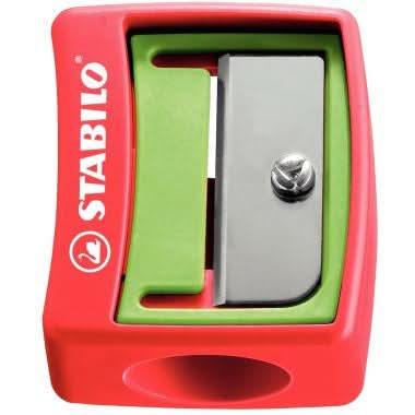 Taille-crayons plastique 1 usage Stabilo, coloris aléatoires - Ma Rentrée Facile