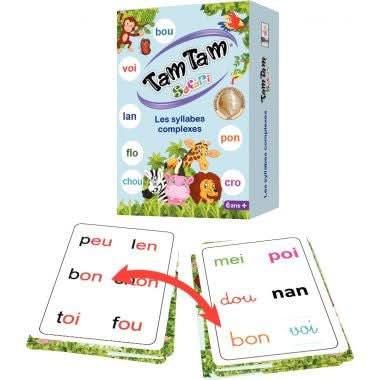 Tam Tam Safari les syllabes complexes - Ma Rentrée Facile