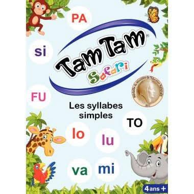 Tam Tam Safari - Les syllabes simples - Ma Rentrée Facile