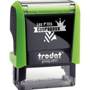 Tampon Les P'tits Courageux, formule "Courage tu peux y arriver" - Ma Rentrée Facile