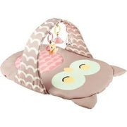 Tapis d?éveil pliable chouette + arche - Ma Rentrée Facile