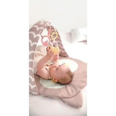 Tapis d?éveil pliable chouette + arche - Ma Rentrée Facile