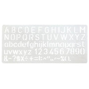 Trace-lettre à bille 10 mm Caractères droits - Ma Rentrée Facile