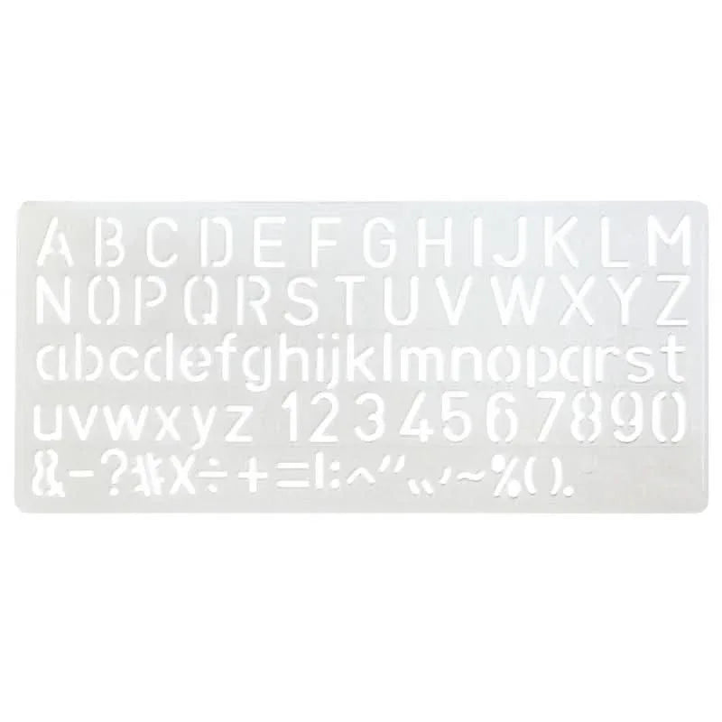 Trace-lettre à bille 10 mm Caractères droits - Ma Rentrée Facile