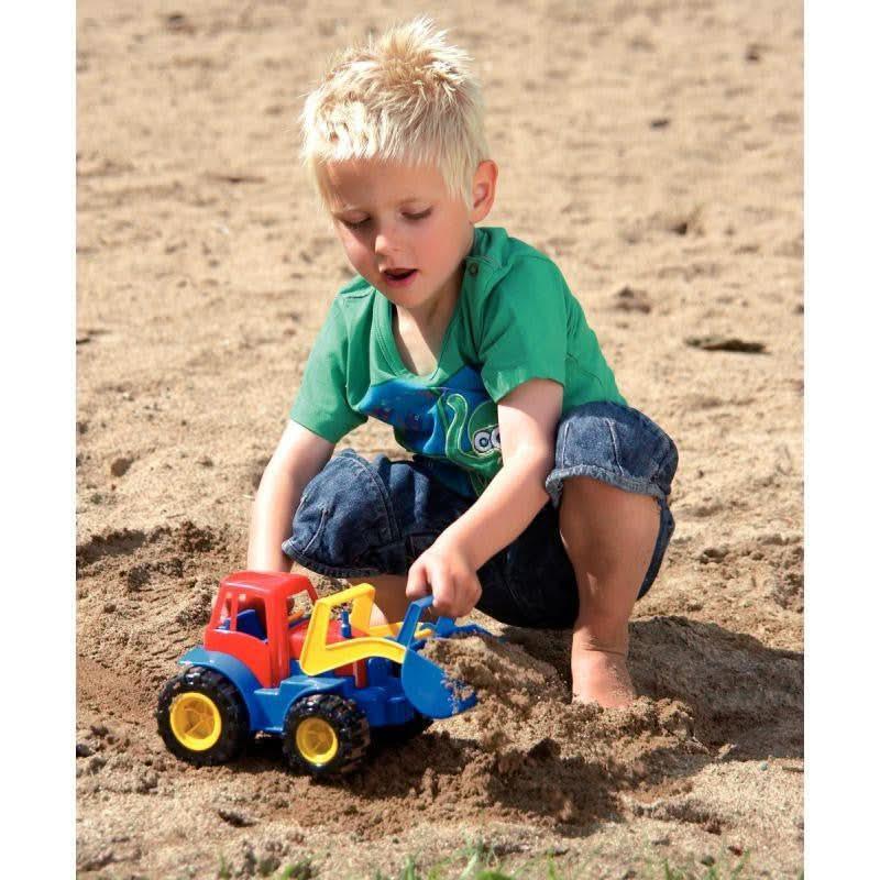 Tractopelle en plastique - Ma Rentrée Facile