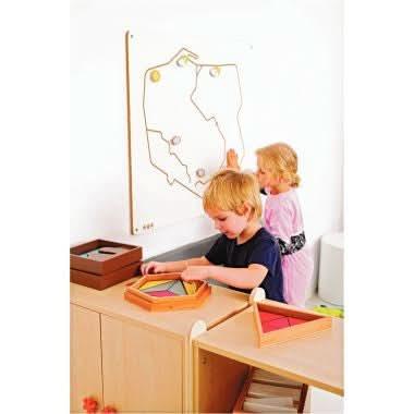 Triangles constructeurs Montessori - Ma Rentrée Facile