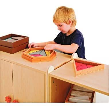 Triangles constructeurs Montessori - Ma Rentrée Facile