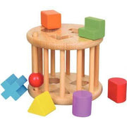 Trieur de formes à rouler en bois - Ma Rentrée Facile